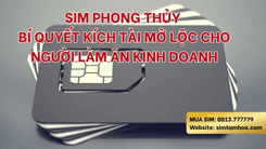 Xem sim phong thủy hợp tuổi làm ăn | Chọn sim phong thủy theo tuổi